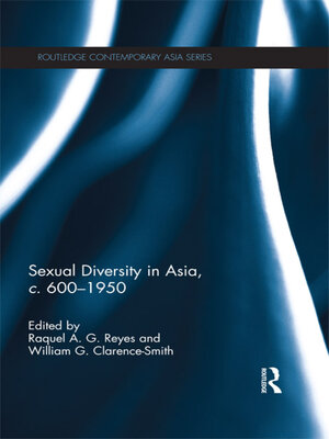 cover image of Sexual Diversity in Asia, c. 600--1950